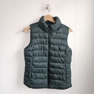 GAP Green Puffer Vest